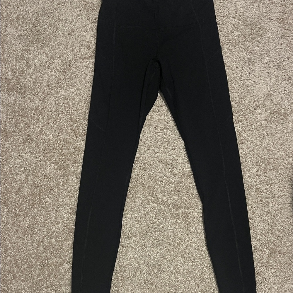 Black High-Waisted Leggings
